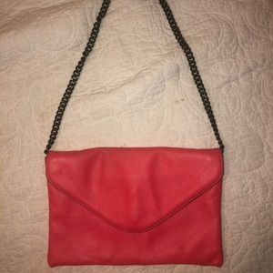 J Crew Leather Clutch